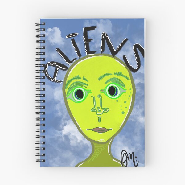 Item preview, Aliens on a cloud designed and sold by Alienart24.