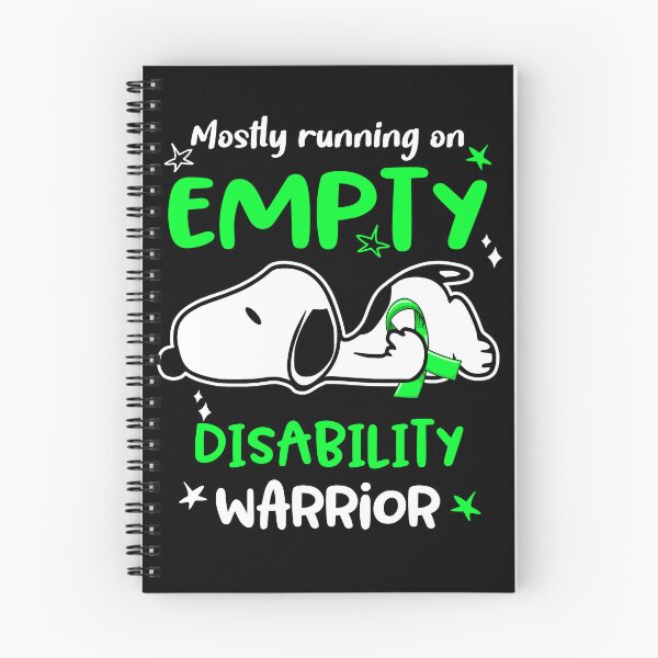Item preview, Mostly Running on Empty Disability Warrior designed and sold by Wlsnpeggy.