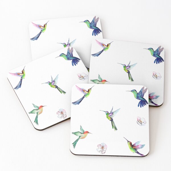 Item preview, Watercolor Hummingbirds designed and sold by silviaol.