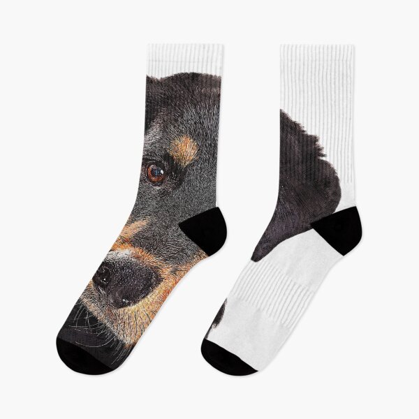Item preview, Sweetest and Cutest, Rottweiler Puppy Dog - Custom Pet Portrait Art Studio designed and sold by Custom Pet Portrait Art Studio.