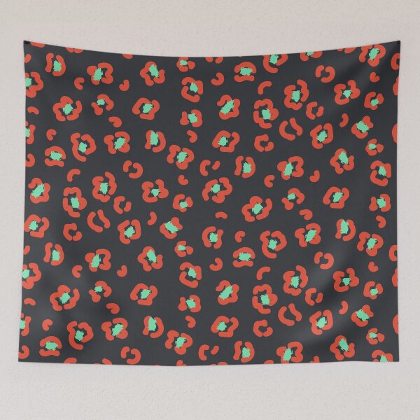 Item preview, Art leopard red spots pattern designed and sold by yopixart.
