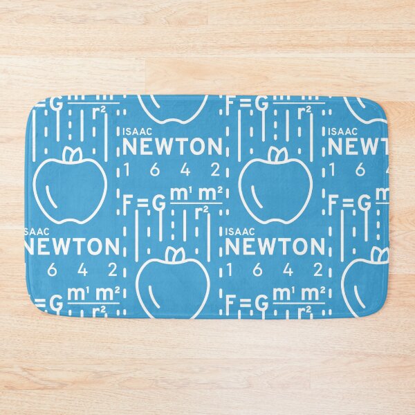 Item preview, Isaac Newton - Universal Law of Gravitation Formula (apple) - White designed and sold by Alcino Major.