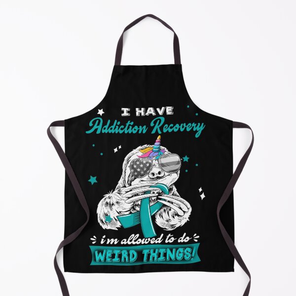 Item preview, Funny Sloth I Have Addiction Recovery I'm Allowed To Do Weird Things designed and sold by Kohend.