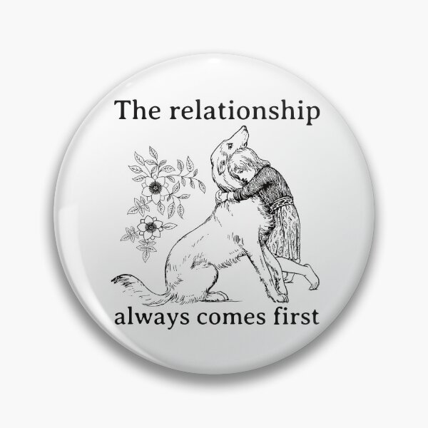Item preview, The Relationship Always Comes First | Dog Training Quote, Dog Trainer Saying designed and sold by arlutai.
