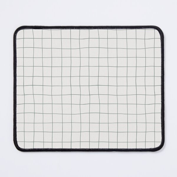 Item preview, Teal and white windowpane - organic designed and sold by Ashleigh Fish.