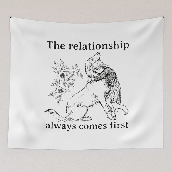 Item preview, The Relationship Always Comes First | Dog Training Quote, Dog Trainer Saying designed and sold by arlutai.