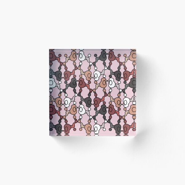 Item preview, Oodles Motif (Pale Pink) designed and sold by oodlesdesigns.