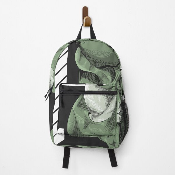 Item preview, Green skull head illustration designed and sold by satriyanto.