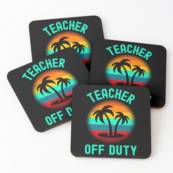 Item preview, Teacher Off Duty - Professor Summer Vacation, Teacher Summer Vacation, Funny Teacher Retirement, Retired Teacher, Summer Vacation, Teaching designed and sold by jadedscientist.
