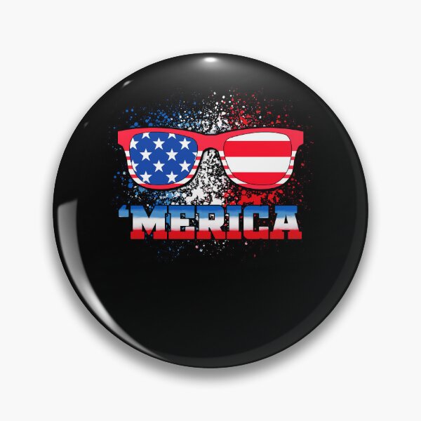 Item preview, Happy Fourth of July - Funny Retro Vintage Merica America Tee Design Gift Idea for Patriotic Americans and Veterans designed and sold by Prince - Bestseller ★★★★★.