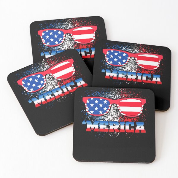 Item preview, Happy Fourth of July - Funny Retro Vintage Merica America Tee Design Gift Idea for Patriotic Americans and Veterans designed and sold by Prince - Bestseller ★★★★★.
