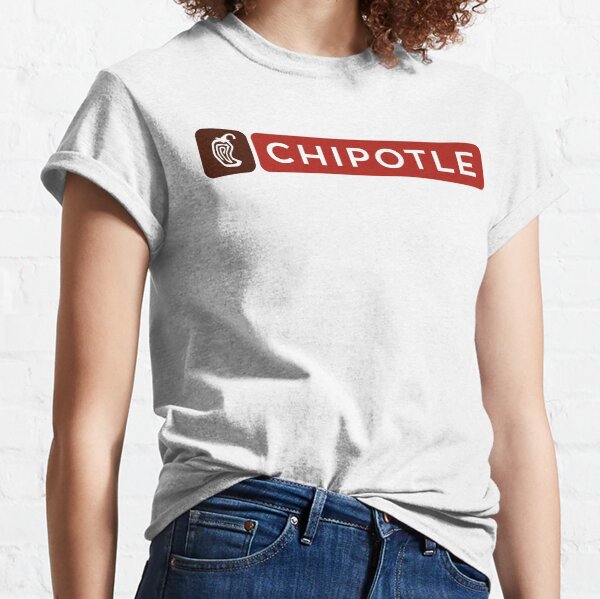 New Chipotle Mexican Grill American Casual Restaurant T-Shirt Gildan Tee Cotton 