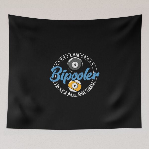 Item preview, Billiards Quote Bipooler Pool Player Billiards 8-9 Ball Essential T-Shirt designed and sold by janlzmaude.