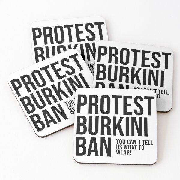 Item preview, Protest the Burkini Ban- Stand against the inhumane ban against muslims in France! designed and sold by IndranyxDesigns.