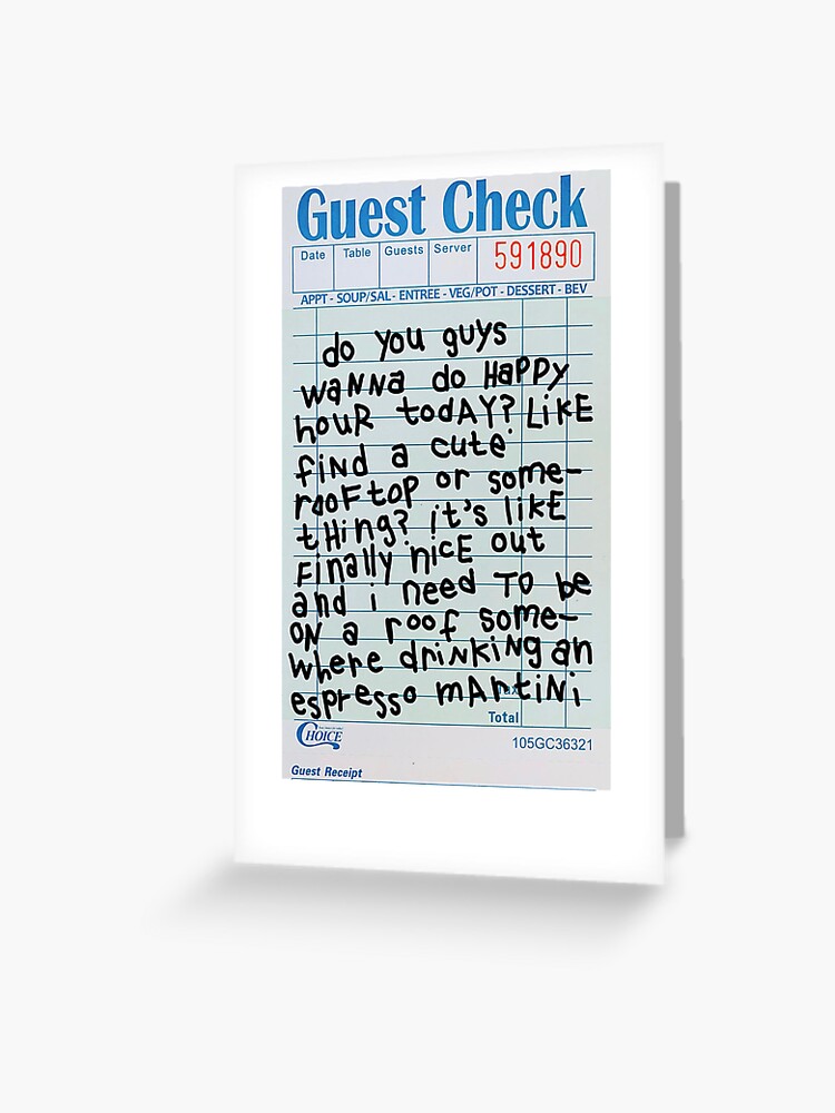 Do You Guys Wanna Do Happy Hour Today? Like Find A Cute Rooftop Or