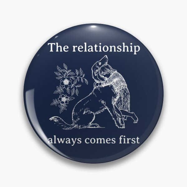 Item preview, The Relationship Always Comes First | Dog Training Quote, Vintage Dog Illustration, Dog Trainer Saying designed and sold by arlutai.