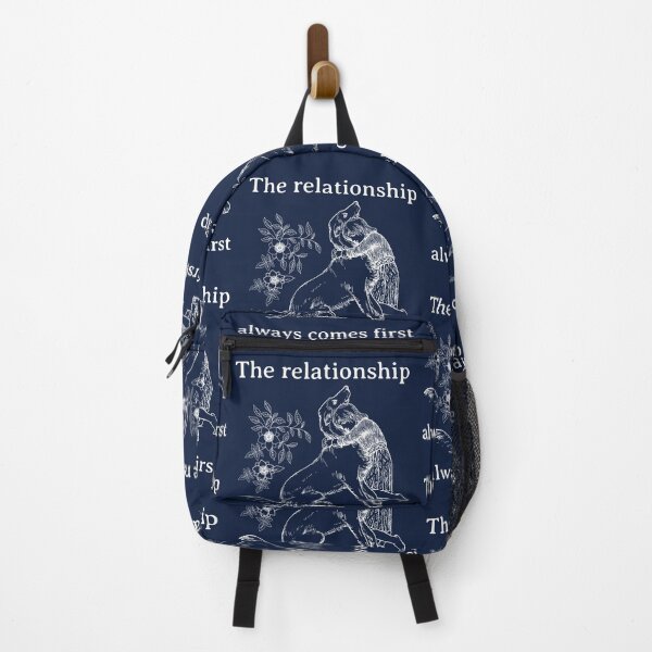 Item preview, The Relationship Always Comes First | Dog Training Quote, Vintage Dog Illustration, Dog Trainer Saying designed and sold by arlutai.