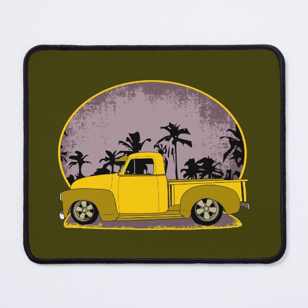 Item preview, 50's Chevy Hot Rod Truck, Classic pickup with palm trees designed and sold by Glenn Mueller.