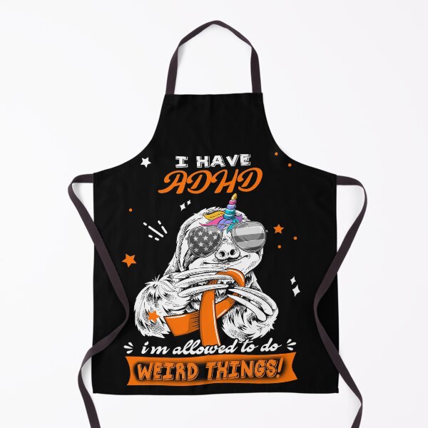 Item preview, Funny Sloth I Have ADHD I'm Allowed To Do Weird Things designed and sold by Kohend.