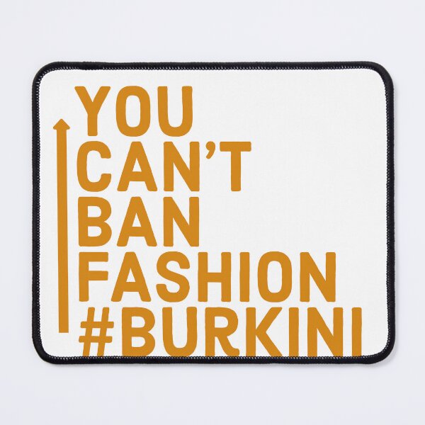 Item preview, You CAN'T Ban Fashion! French Burkini Ban- Stand against the inhumane ban against muslims in France! designed and sold by IndranyxDesigns.