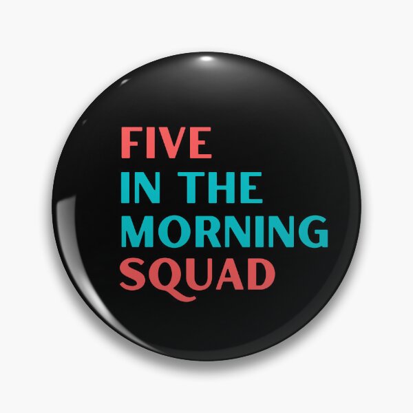 Item preview, FIVE IN THE MORNING SQUAD MATCHING OUTFIT FOR FITNESS AND GYM FANATICS designed and sold by appareltolove.