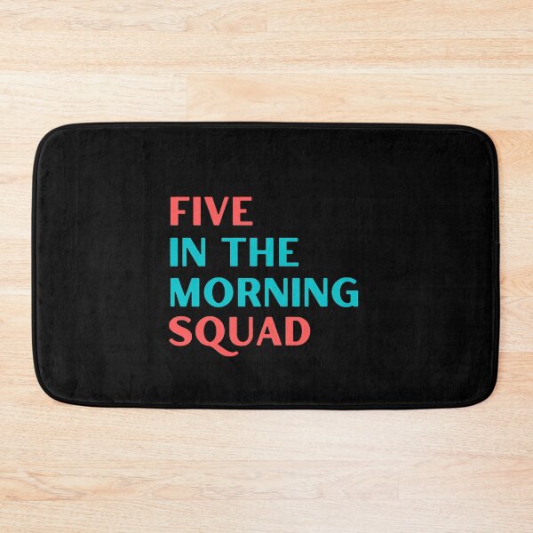 Item preview, FIVE IN THE MORNING SQUAD MATCHING OUTFIT FOR FITNESS AND GYM FANATICS designed and sold by appareltolove.