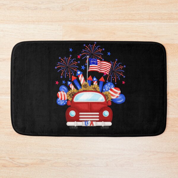Item preview, Happy Fourth of July- Funny Retro Vintage Merica Firecrackers Truck America Tee Design Gift Idea for Fourth of July Patriotic Americans and Veterans designed and sold by Prince - Bestseller ★★★★★.