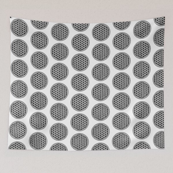 Item preview, Flower Of Life - Black designed and sold by Ross Jones.