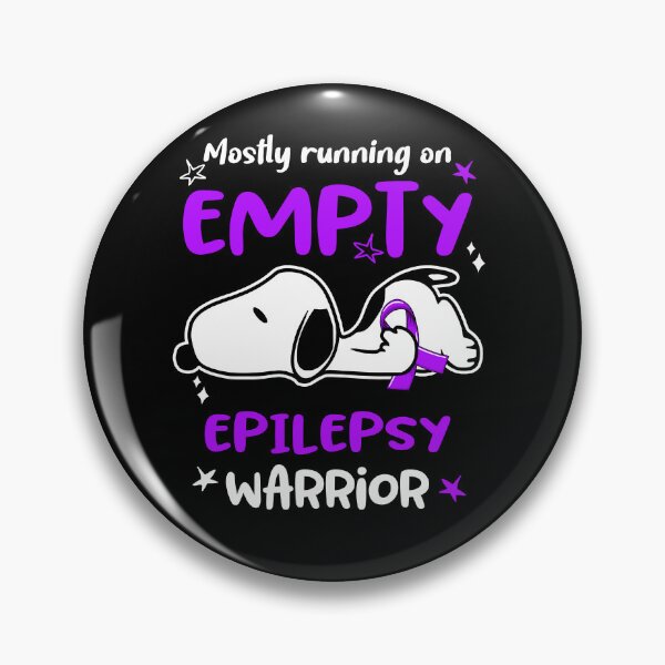 Item preview, Mostly Running on Empty Epilepsy Warrior designed and sold by Wlsnpeggy.
