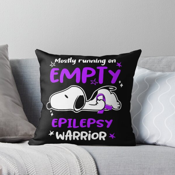 Item preview, Mostly Running on Empty Epilepsy Warrior designed and sold by Wlsnpeggy.