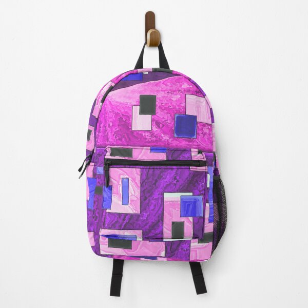 Item preview, Rectangles Purple and Blue Abstract Design designed and sold by 1Lbrody1.