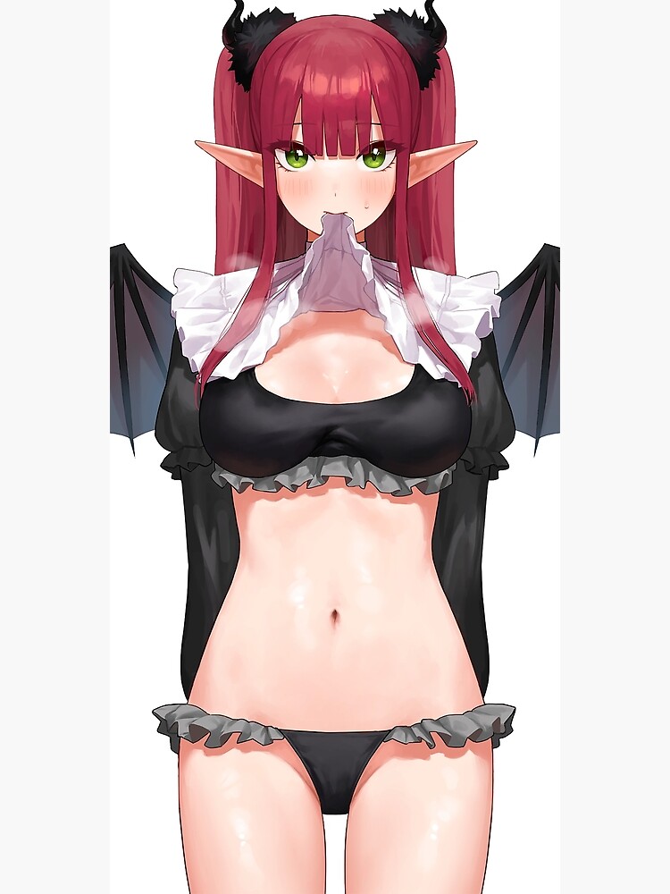 Lienzo D Waifu Lewd Succubus Rizu Kyun Marin Kitagawa My Dress Up Darling De Sexygirlshentai