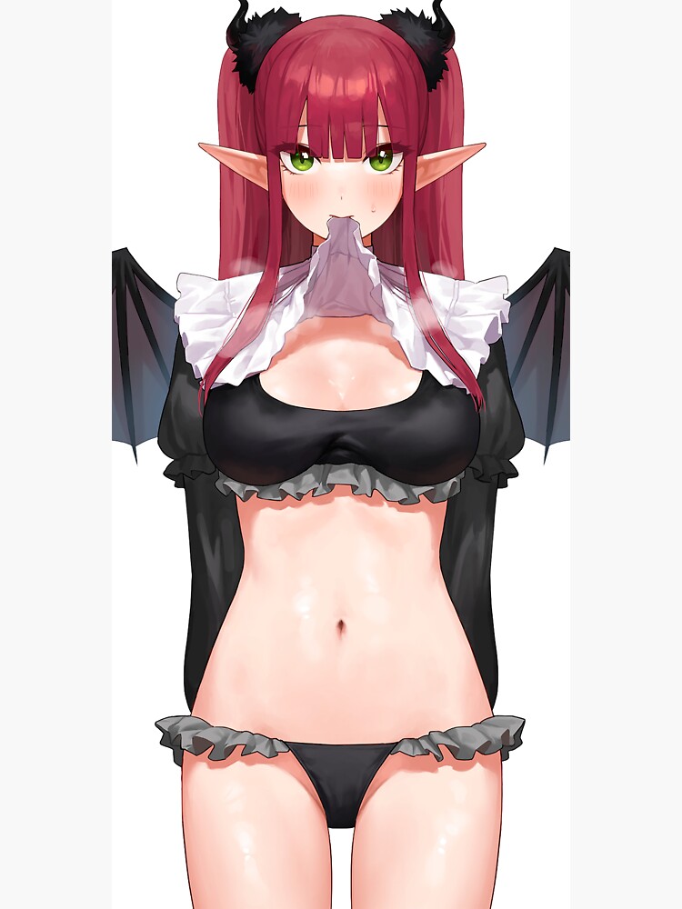 D Waifu Lewd Succubus Rizu Kyun Marin Kitagawa My Dress Up Darling Magnet By Sexygirlshentai