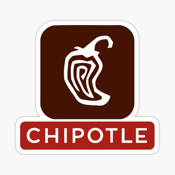 "ChipotleMexican merch" Sticker for Sale by richarwwes Redbubble