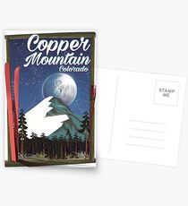Colorado travel poster Copper Mountain Postcards
