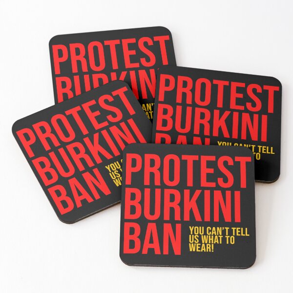Item preview, Protest the Burkini Ban- Stand against the inhumane ban against muslims in France! designed and sold by IndranyxDesigns.