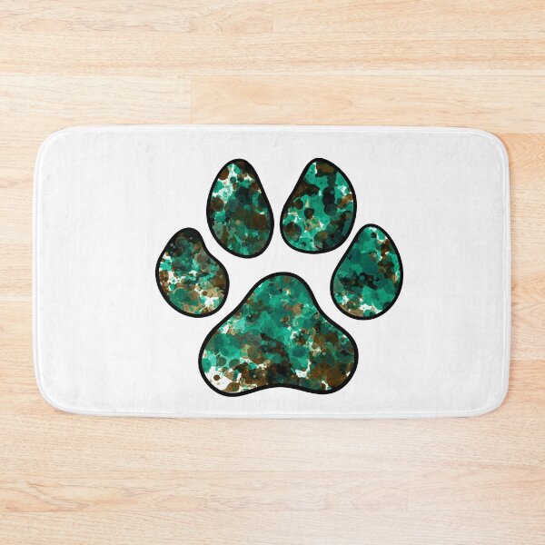 Item preview, Military Green Paw Print  designed and sold by reddogbuckeye.