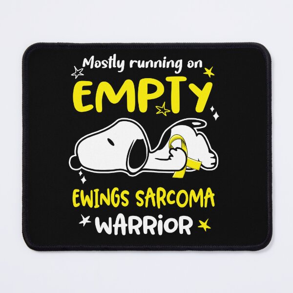 Item preview, Mostly Running on Empty Ewings Sarcoma Warrior designed and sold by Wlsnpeggy.