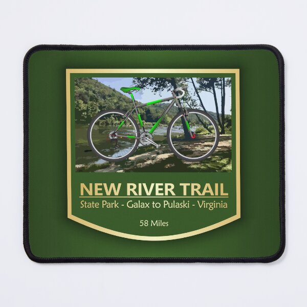 Item preview, New River Trail SP (bike2) designed and sold by curranmorgan.