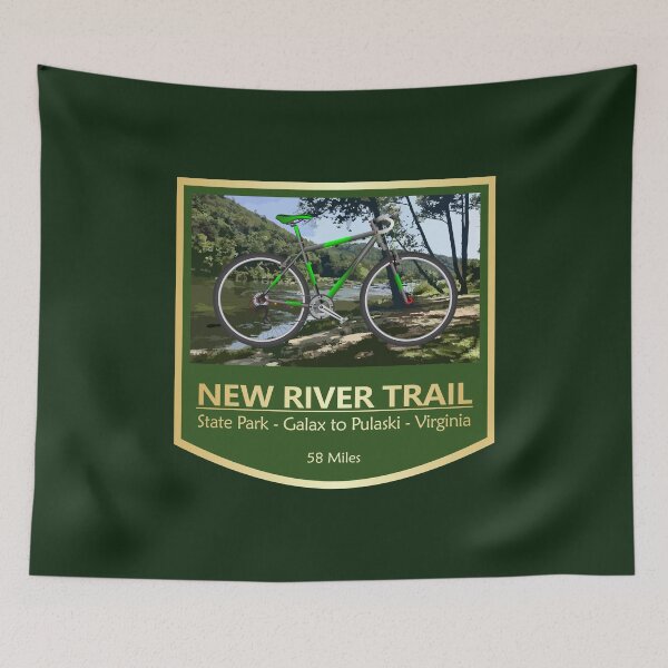 Item preview, New River Trail SP (bike2) designed and sold by curranmorgan.