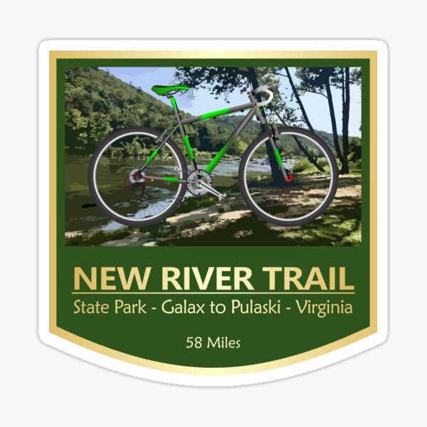 Item preview, New River Trail SP (bike2) designed and sold by curranmorgan.