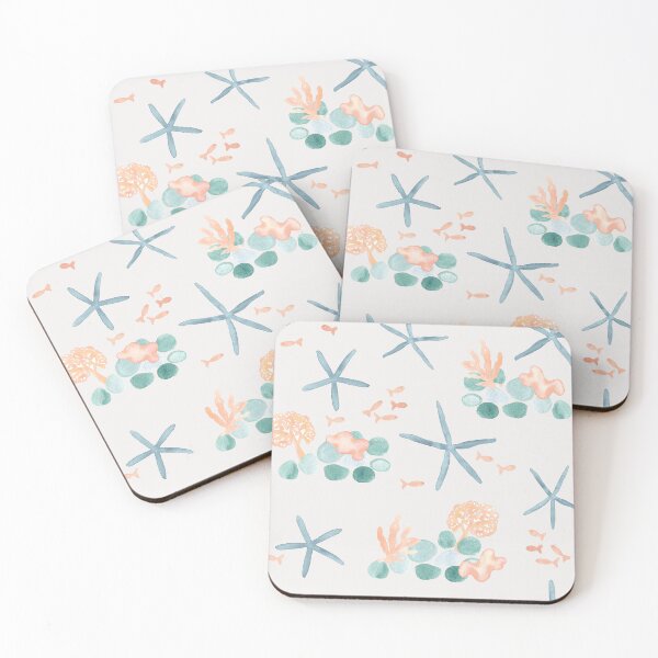 Item preview, Starfish in coral - light designed and sold by Ashleigh Fish.