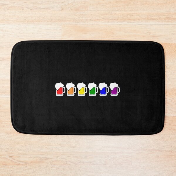 Item preview, LGBT GAY PRIDE RAINBOW COLORED BEER designed and sold by appareltolove.