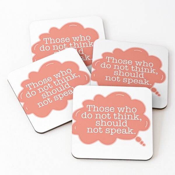 Item preview, Don’t Think? Don’t Speak. designed and sold by akbfradio.