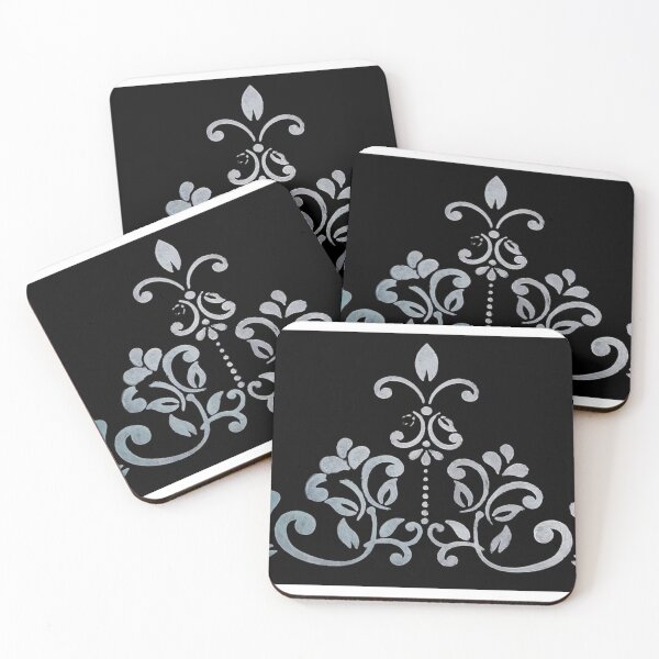 Item preview, Black and white flourish design designed and sold by Melissa Renee.