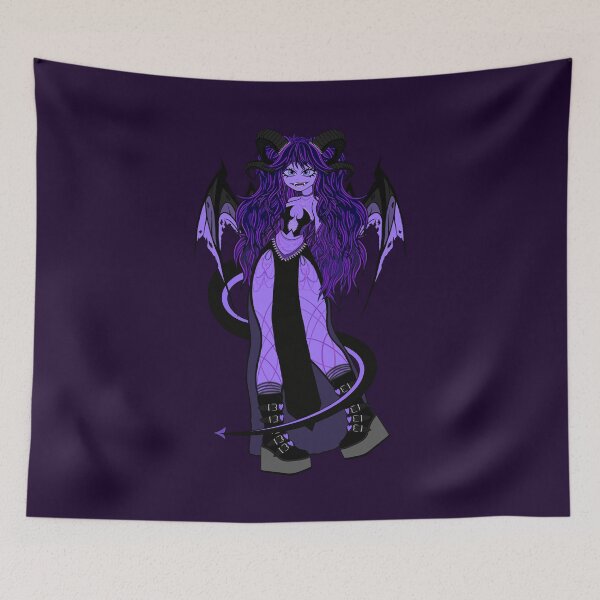 Item preview, violet winged demon designed and sold by OpaliteDesigns.