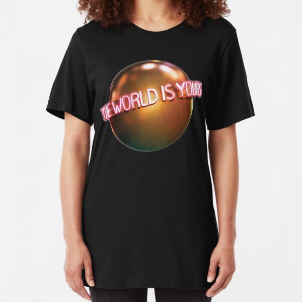 The World Is Yours (Scarface) Slim Fit T-Shirt