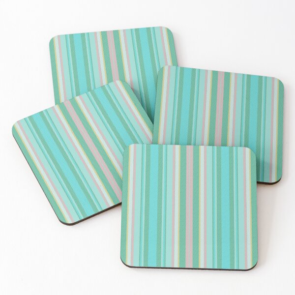 Item preview, Vintage Green and Pink Stripes  designed and sold by silviaol.