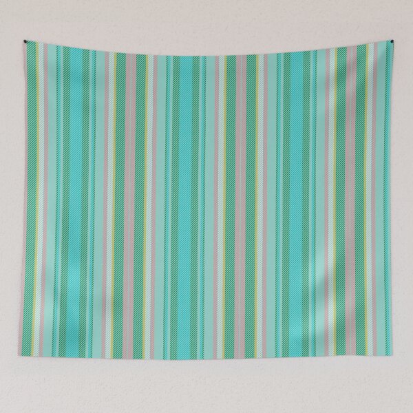 Item preview, Vintage Green and Pink Stripes  designed and sold by silviaol.
