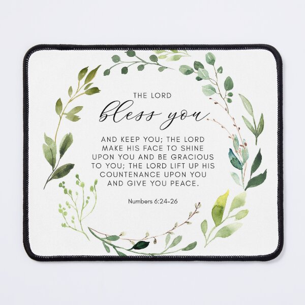 Item preview, Bless You Numbers 6:24-26 designed and sold by KAMdesignhaus.